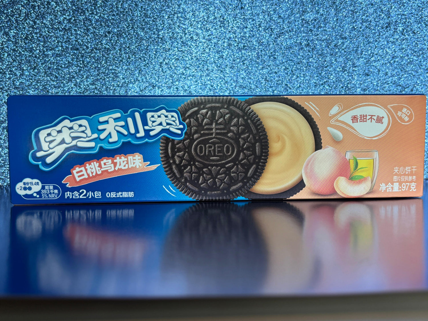 Oreos Oolong White Peach Flavor