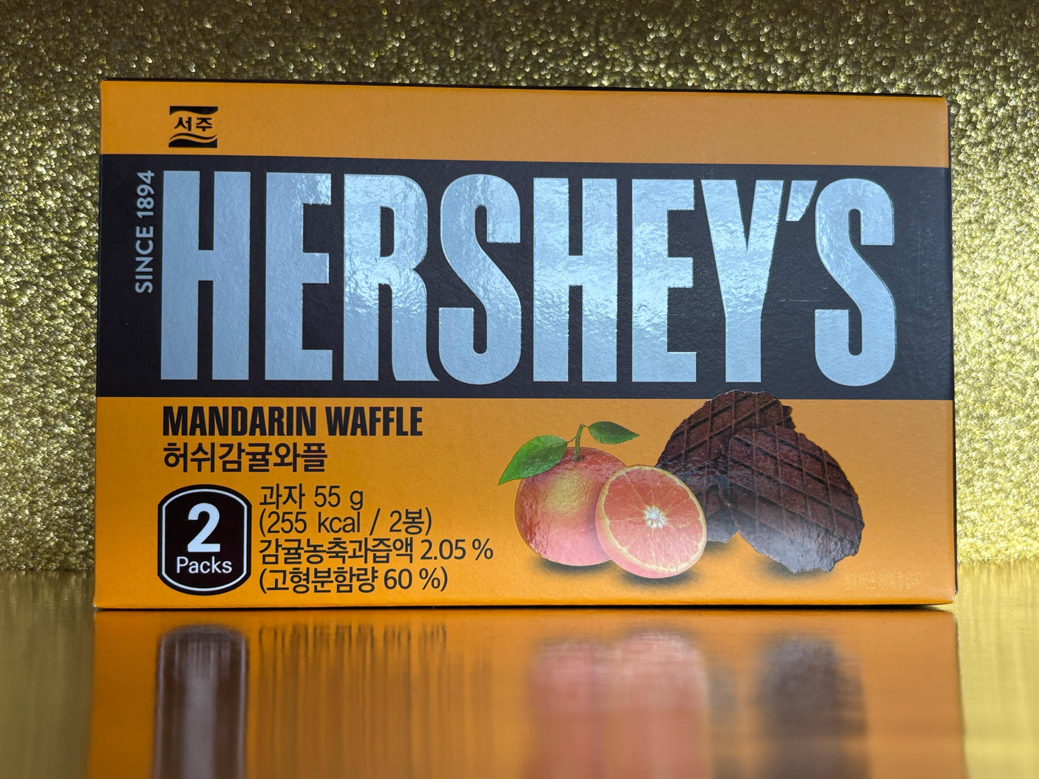 Korean Herseys Waffles Citrus Flavor